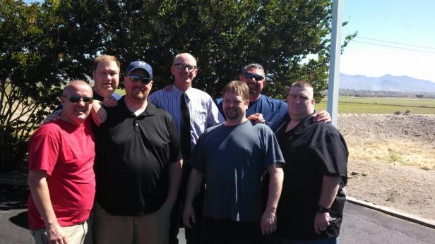 The Boys Are Back in Town.